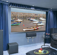 Onyx HD Fixed And Mounted Projection Screen By Draper
