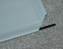 Onyx HD Fixed Projection Screen Rod To Screen Insertion