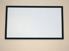 Studio Experience 92-Inch Permanent Cinema Projection Screen Wall Mounted