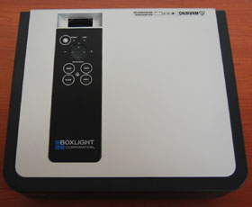 Boxlight CP718E Portable Multipurpose LCD ProjectorTop View