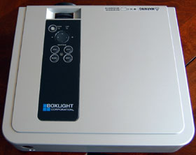 Boxlight CP755EW Multipurpose LCD Projector Top Shot