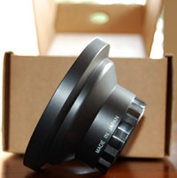 Boxlight CP755EW Multipurpose LCD Projector Short Throw Lens Side View