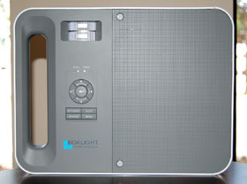 Boxlight Phoenix S25 Portable Mulitpurpose DLP Projector Top Shot