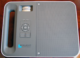 Boxlight Phoenix X35 Portable Mulitpurpose DLP Projector Top Shot