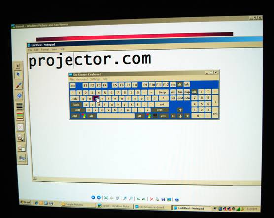 Projectowrite2 Keyboard