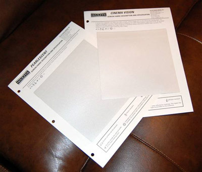 Dalite’s Cinema Vision and Pearlescent screen materials