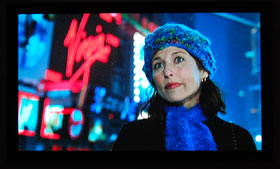 BenQ W5000 Home Theater Projector Screen Cap Of Death To Smoochy Featuring Catherine Keener