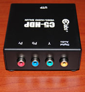 Ce labs C5-HDP CAT5 HD Video And Digitla Audio Adapter Component Video And Audio Inputs