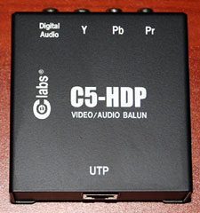 Ce labs C5-HDP CAT5 HD Video And Digitla Audio BALUN Transformer