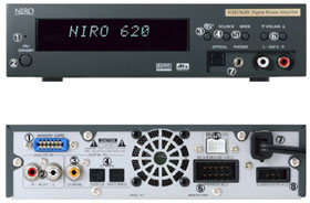 Niro 620 Virtual Surround Sound Home Theater Digital Audio Amplifier