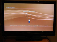 Sony Playstation 3 Blu-ray Player Video Output Connector Menu