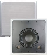 Ridley Acoustics IWSD250 In-Wall Dual Voice Subwoofer