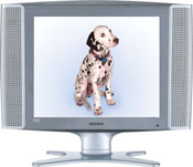 Samsung ltm-1775 lcd display ltm1775 17 inch Wide LCD Panel TV with Multi-Media Inputs