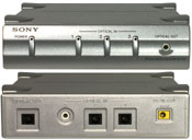 Sony sbd-30 av selector sbd30 3 x 2 Optical Digital Audio/Video Selector