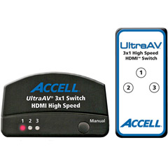 Accell K072C-009B HDMI AV Switcher