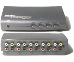 Sima SVS-14 S-Video AV Switcher