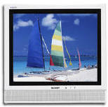 sharp lc13KWU Under Cabinet lcd tv monitor