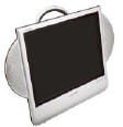 Sharp Portable LCD TV LC-15L1US 