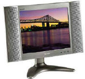 sharp lc15b2u lcd tv monitor