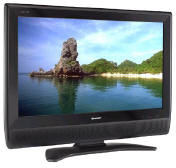 Sharp LC-37D40U 37 inch HDTV LCD TV with Speakers and Table Stand