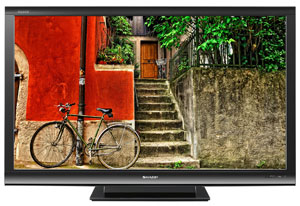Sharp Aquos LC-C6577UM Flat Panel LCD TV