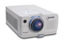 sharp pg-c30xu lcd video projector