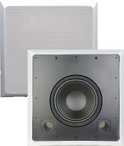 Ridley Acoustics IWSD250 In-Wall Dual Voice Subwoofer