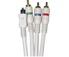 Steren 253-112IV 12 ft Component Video Cable