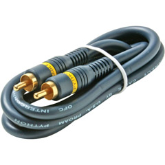 Steren 254-120BL 12 ft Composite Video Cable