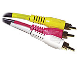 Steren 206-275 6 ft Composite/Stereo Cable