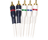 Steren 254-606IV 6 ft Component Video Cable