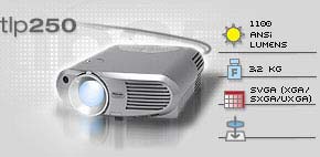 toshiba tlp250 lcd video projector