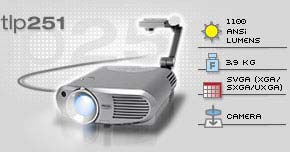 toshiba tlp251 lcd video projector