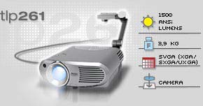 toshiba tlp261 lcd video projector