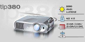 toshiba tlp380 lcd video projector