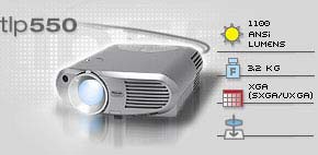 toshiba tlp550 lcd video projector