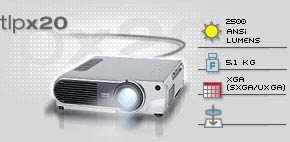 toshiba tlpx20 lcd video projector