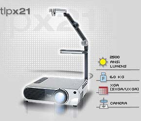 toshiba tlpx21 lcd video projector