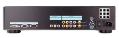 Focus Enhancements CSHD Rear Panel View